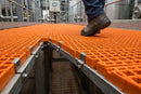 GRP Grating Panels 38mm Thick in Hi-Viz Safety Orange