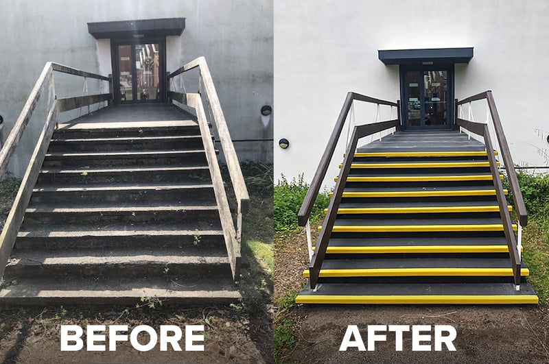 Standard Duty Anti-Slip GRP Stair Treads