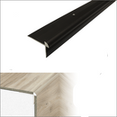 Light Gray Luxury Click Vinyl Flooring Stair Nosing Edge Profile Trim