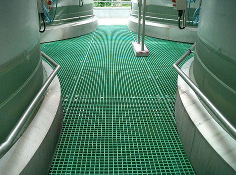 25mm and 38mm Open Mesh GRP Grating