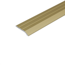 Dark Khaki Anodised Aluminium Door Floor Trim 900mm x 30mm For Carpet Surfaces