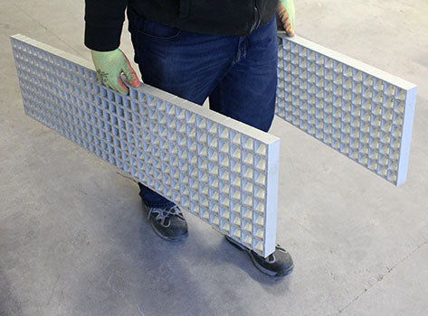 GRP Standard Duty Waffle Boards Pair For Off-road 25mm & 38mm