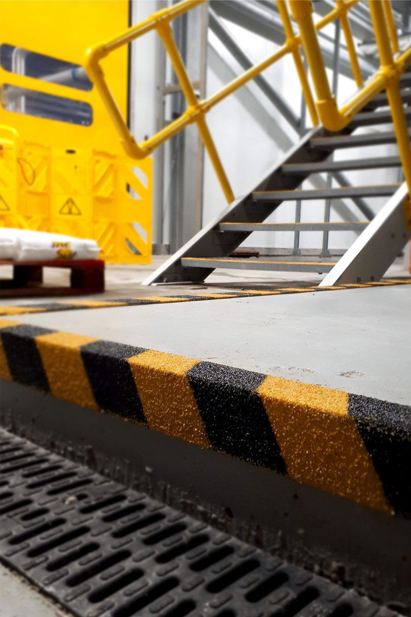 Anti-Slip GRP Stair Nosing For Slippery Steps