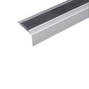 Aluminium Stair Nosing for Carpet & Wooden Stairs, Non-Slip Anodised Trim, Screw Fix, Available in Multiple Colours