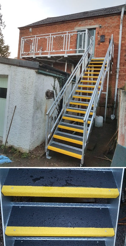 Standard Duty Anti-Slip GRP Stair Treads