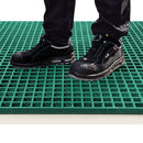 Black 25mm and 38mm Open Mesh GRP Grating