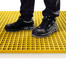 Black 25mm and 38mm Open Mesh GRP Grating