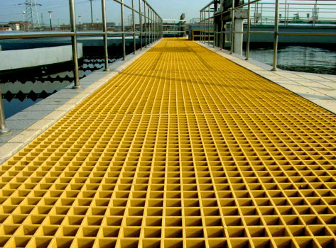 Goldenrod 25mm and 38mm Open Mesh GRP Grating