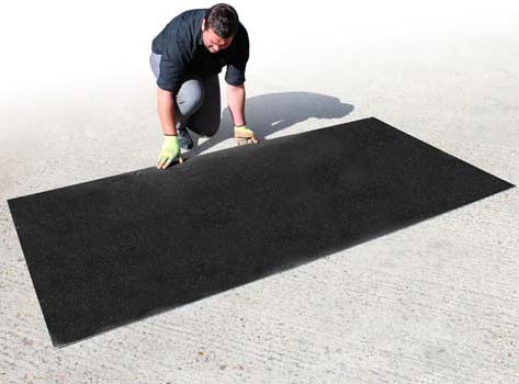 Light Gray 4mm Standard Duty Non-Slip GRP Floor Sheet