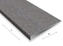 Slate Gray Anti-Slip GRP Stair Treads
