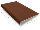 Saddle Brown Standard Duty Anti-Slip GRP Stair Treads